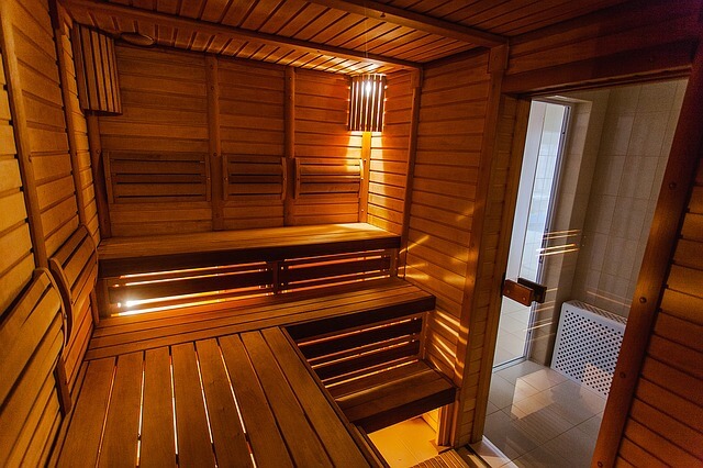 Sauna drewniana parowa