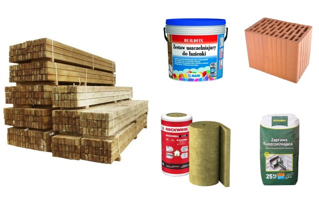 Materiały budowlane różne